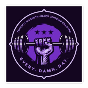 Myo Strength Logo Sticker